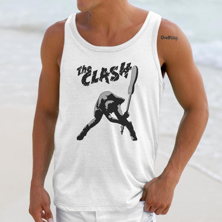 The Clash Guitar Smash Unisex Tank Top Gifts for Her