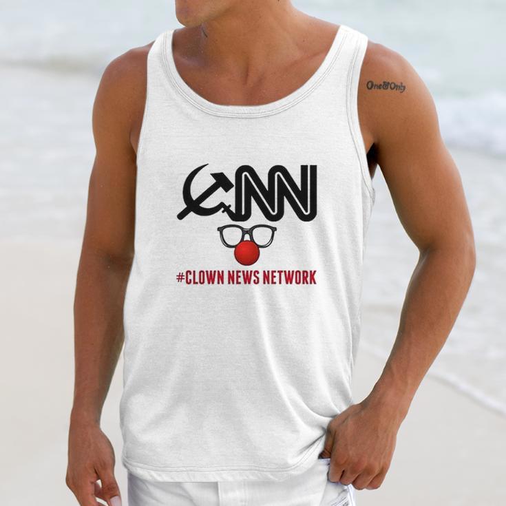 Cnn Clown News Network Unisex Tank Top Gifts for Her