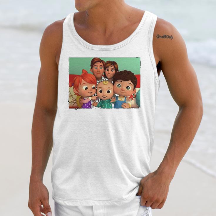 Cocomelon Family Graphic Unisex Tank Top Gifts for Her