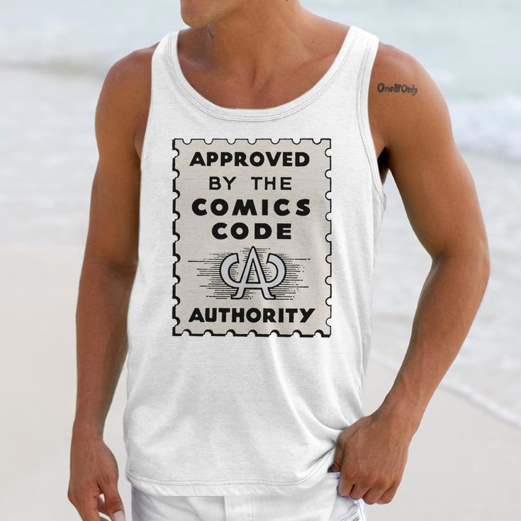 Comics Code Authority Unisex Tank Top Gifts for Her