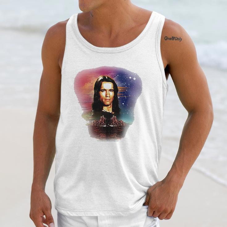 Conan The Barbarian 1980 Fantasy Action Movie Conan White Unisex Tank Top Gifts for Her