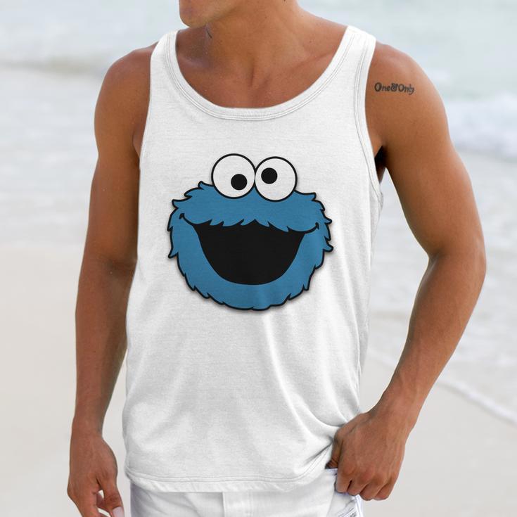 Cookie Monster Cartoon Unisex Tank Top Gifts for Her