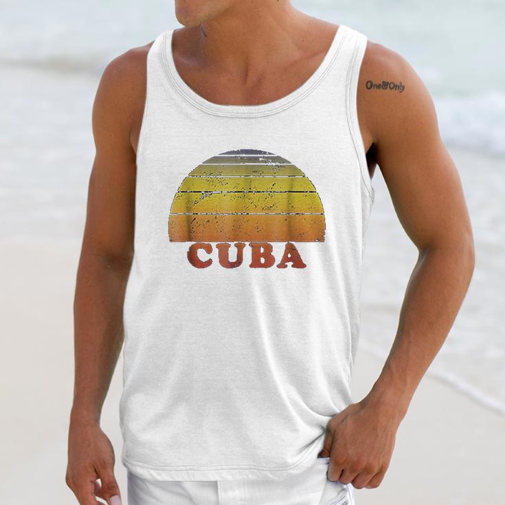 Cuba Retro Vintage 70S Throwback Unisex Tank Top Gifts for Her