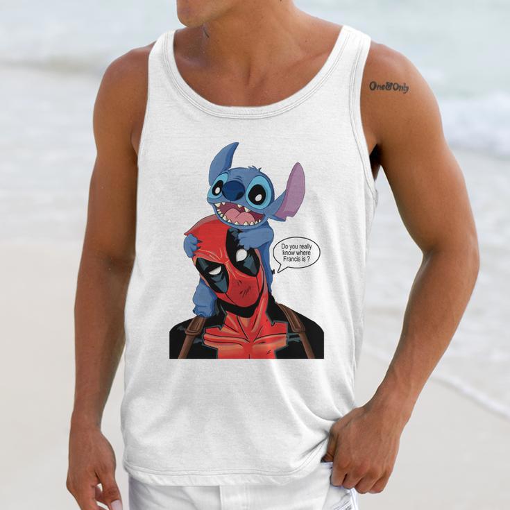 Deadpool StitchShirt Unisex Tank Top Gifts for Her