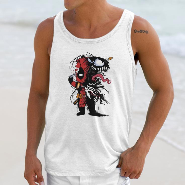 Deadpool Venom Unisex Tank Top Gifts for Her