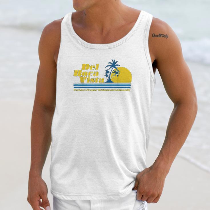 Del Boca Vista Retirement Community Funny Novelty Unisex Tank Top Gifts for Her