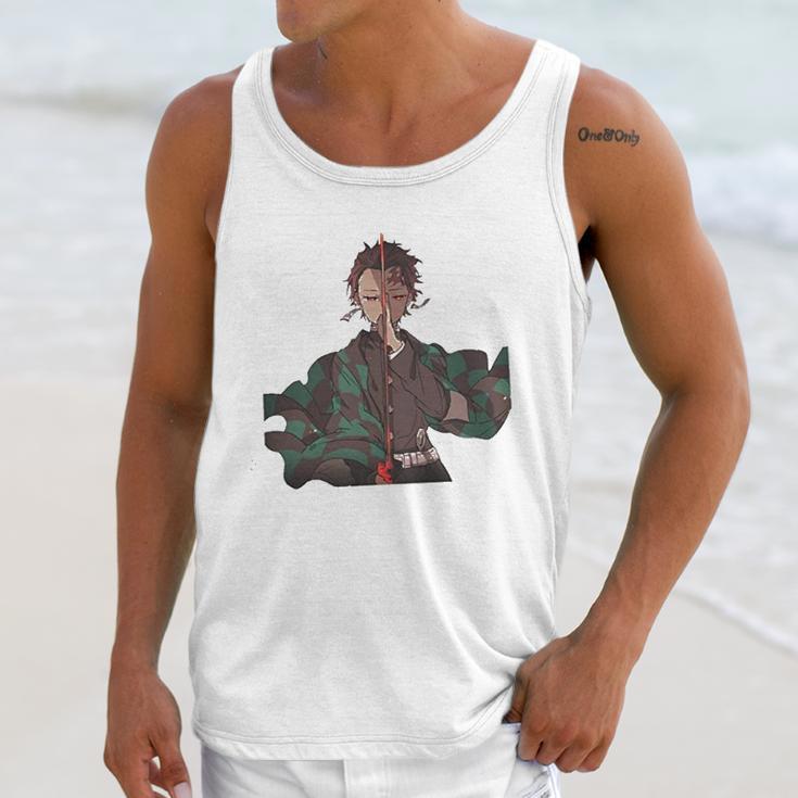 Demon Slayer Man Unisex Tank Top Gifts for Her