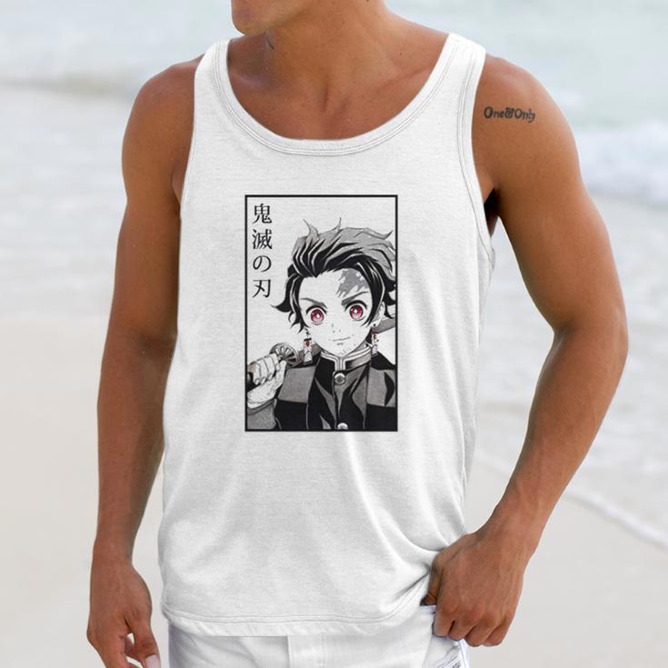 Demon Slayer Tanjiro Kamado And Nezuko Kamado Unisex Tank Top Gifts for Her