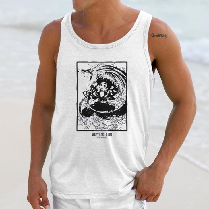 Demon Slayer Tanjiro Kamado Zenitsu Agatsuma Unisex Tank Top Gifts for Her