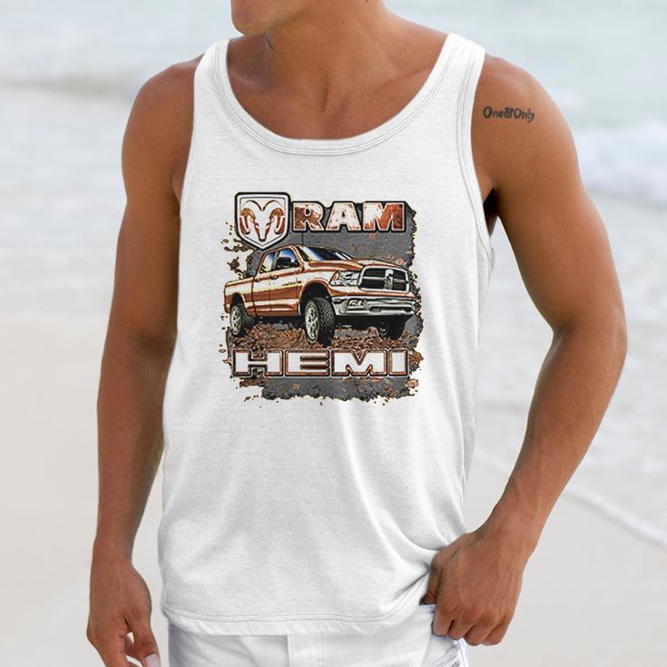 Dodge Truck Offroad Licensed Unisex Tank Top Gifts for Her