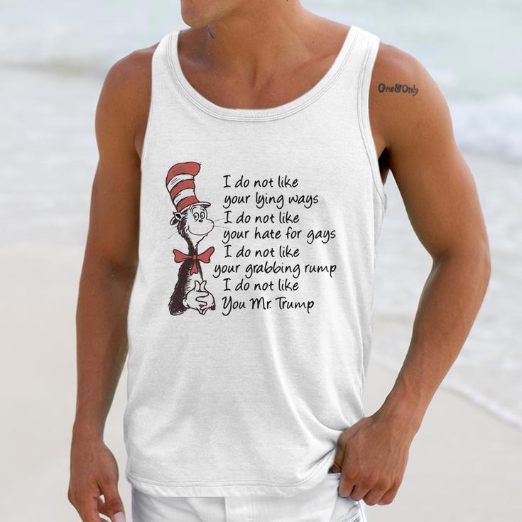 Dr Seuss I Do Not Like Your Lying Ways Shirt Unisex Tank Top Gifts for Her