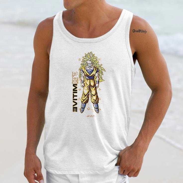 Dragon Ball Z Goku Glow Unisex Tank Top Gifts for Her