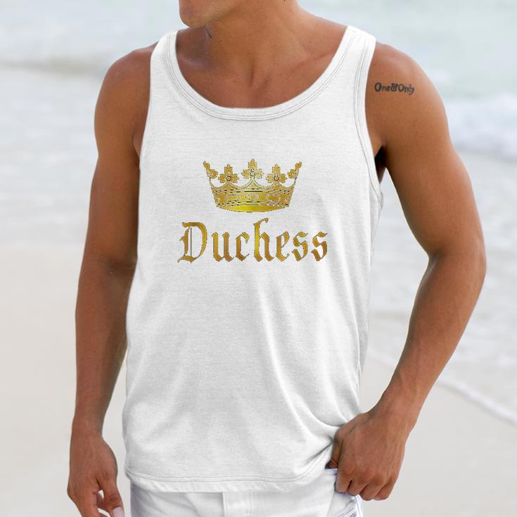 Duchess Regal Crown Royalty Gift Unisex Tank Top Gifts for Her