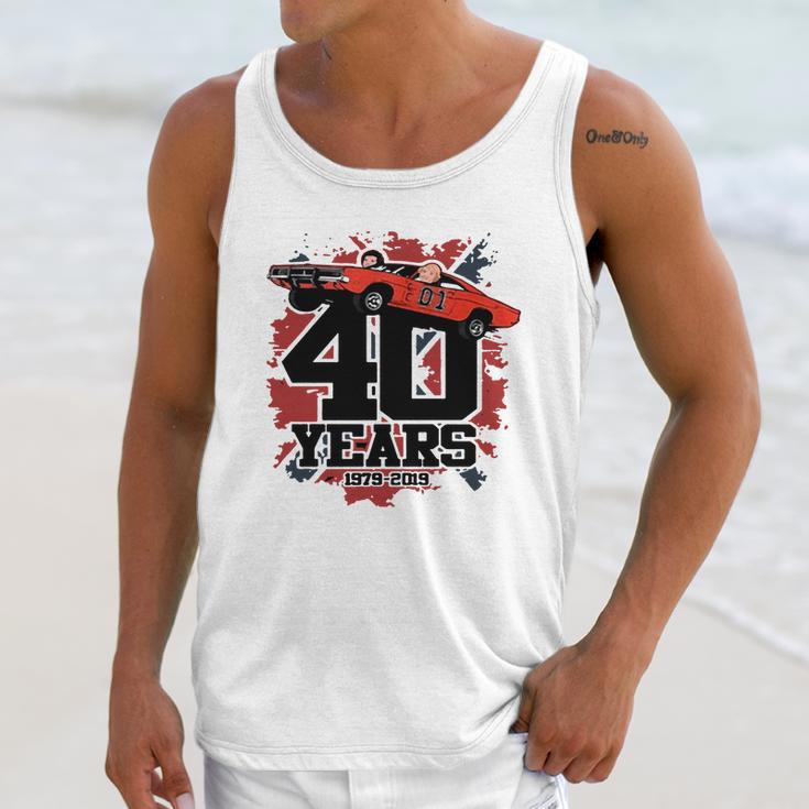 The Dukes Of Hazzard 40 Years 1979 2019 Unisex Tank Top Gifts for Her