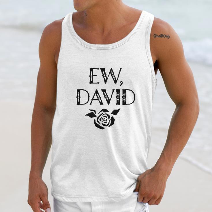 Ew David Alexis Moira Rose Merchandise Black Full Unisex Tank Top Gifts for Her