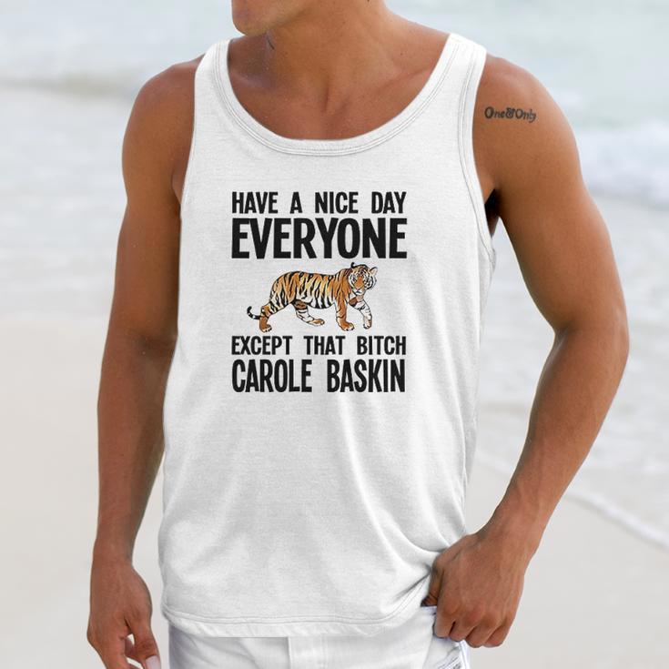 Except Carole Ringer Unisex Tank Top Gifts for Her