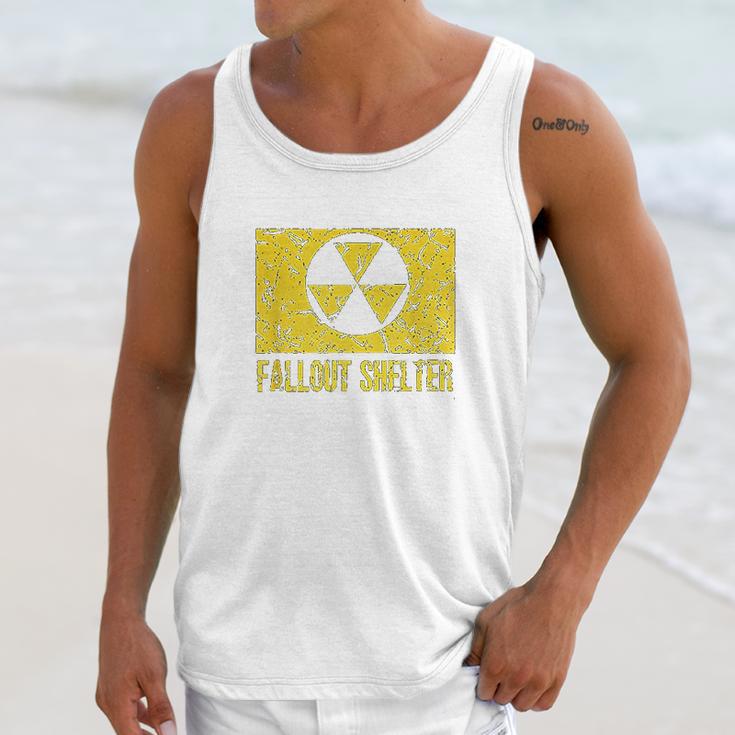 Fallout Shelter Nuclear War Radioactive Nostalgia Unisex Tank Top Gifts for Her