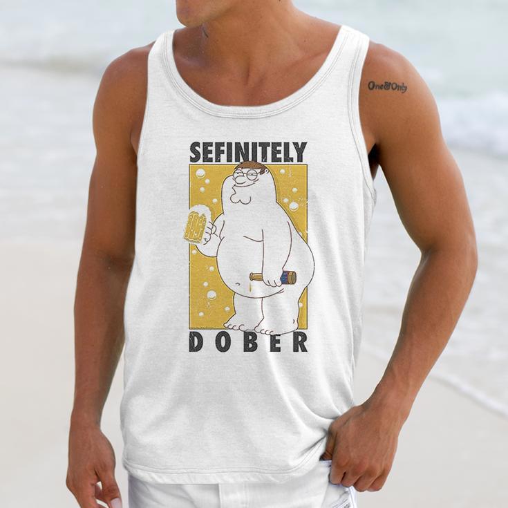 Family Guy Peter Griffin Sefinitely Dober Unisex Tank Top Gifts for Her