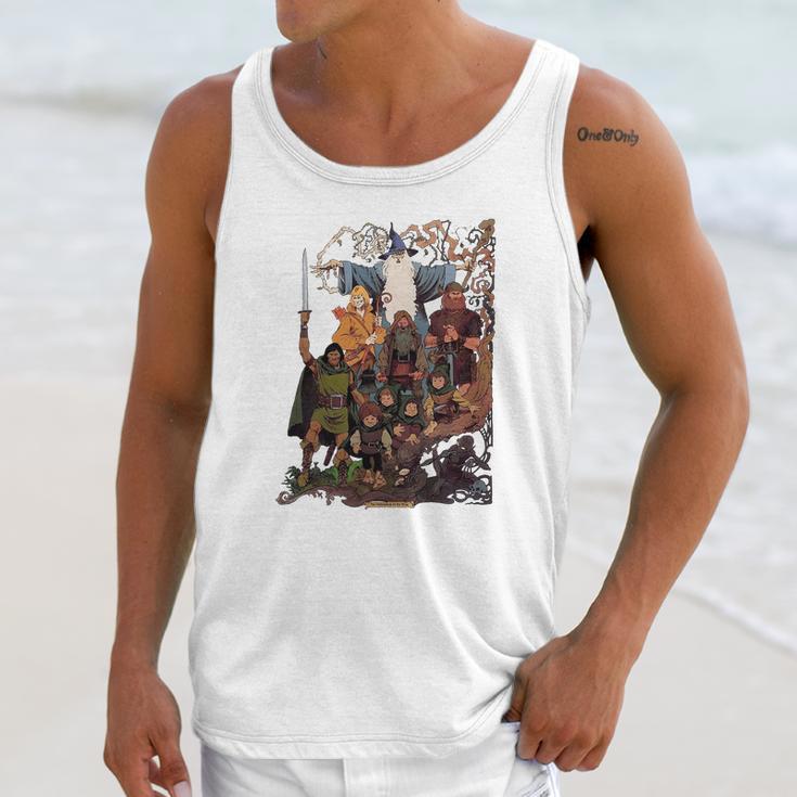 Fellowship Of The Ring Unisex Tank Top Gifts for Her