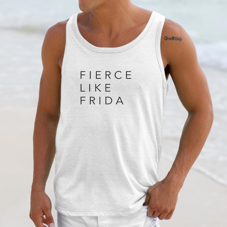 Fierce Like Frida Unisex Tank Top Gifts for Her