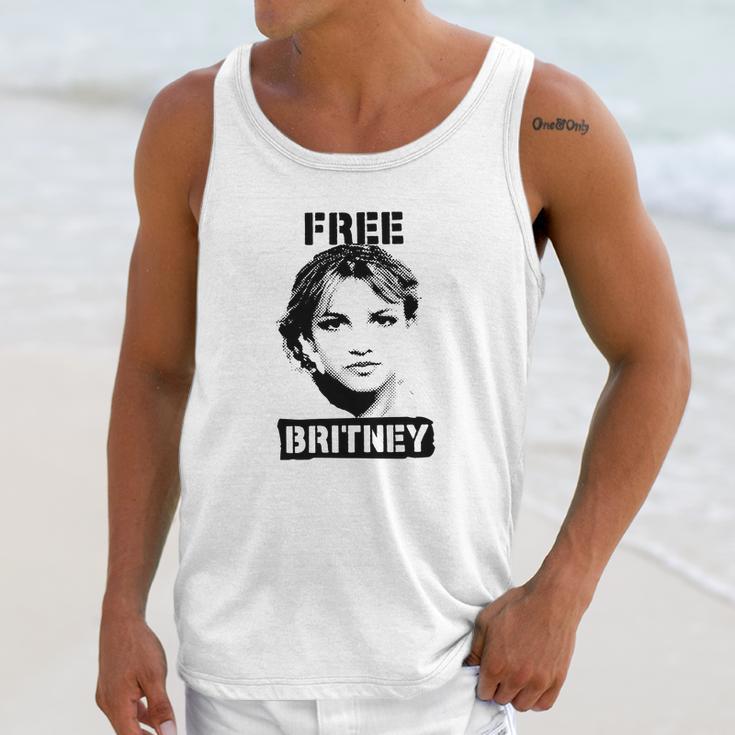 Free Britney Basic Design Unisex Tank Top Gifts for Her