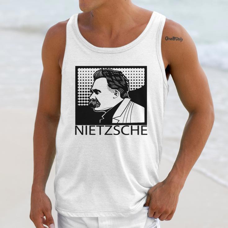 Friedrich Nietzsche T-Shirt Philosopher Philosophy Tee Unisex Tank Top Gifts for Her