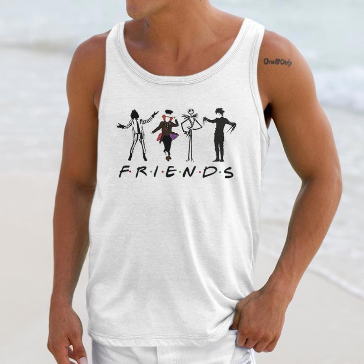 Friends Horror Tim Burton Edward Unisex Tank Top Gifts for Her