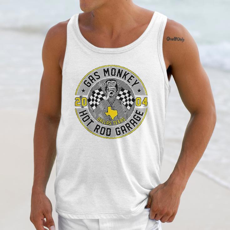 Gas Monkey Garage Racer Style Badge Unisex Tank Top Gifts for Her