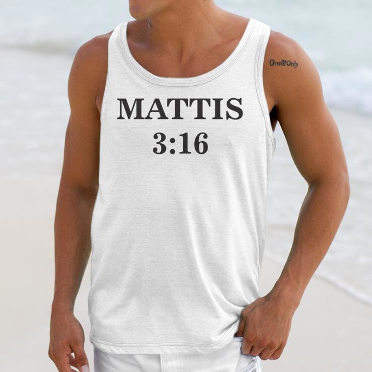 General Mad Dog Mattis 316 Funny Parody Unisex Tank Top Gifts for Her