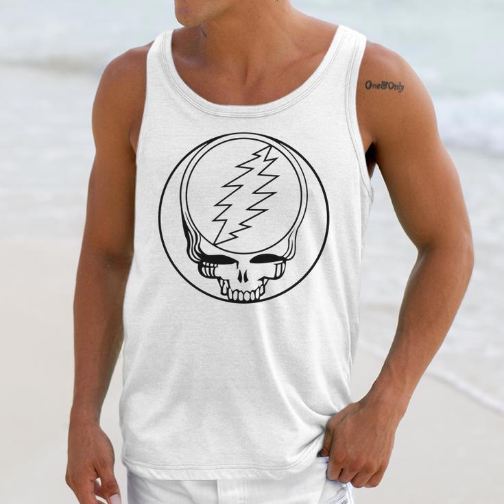 Grateful Dead Retro Line Art Unisex Tank Top Gifts for Her