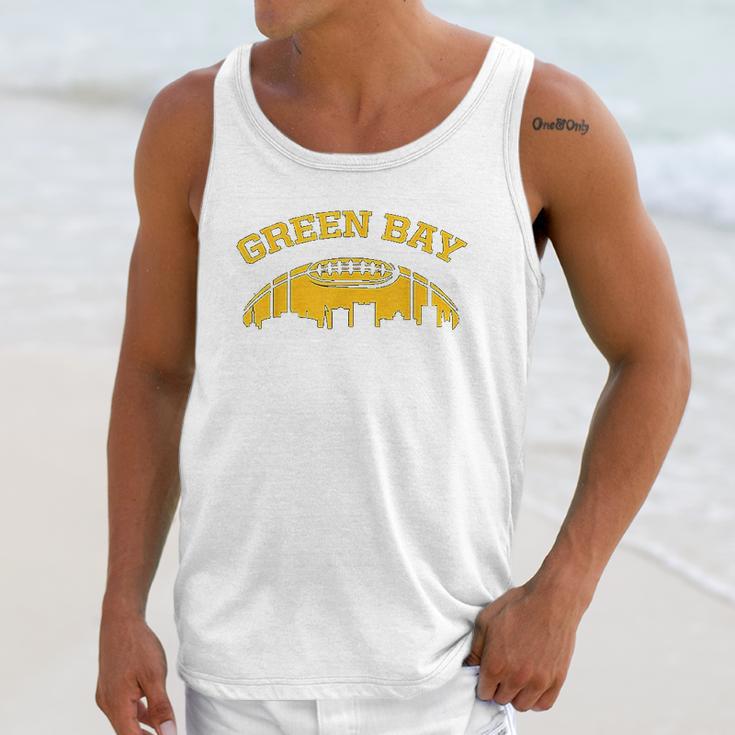 Green Bay Skyline Green Bay Football Unisex Tank Top Gifts for Her