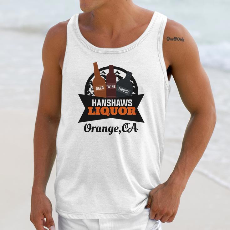 Hanshaw Liquor Orange Ca Unisex Tank Top Gifts for Her