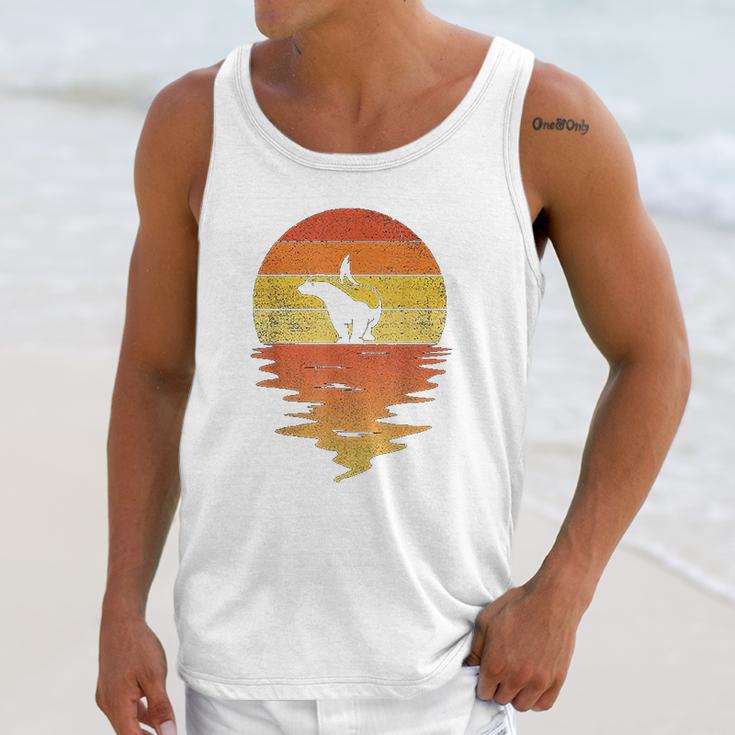 Honey Badger 70S Retro Sunset Vintage Honey Badger Unisex Tank Top Gifts for Her