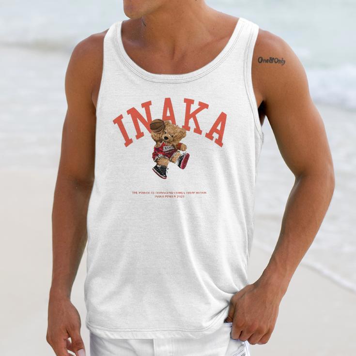 Inaka Basketball Bear Limited Design Unisex Tank Top Gifts for Her