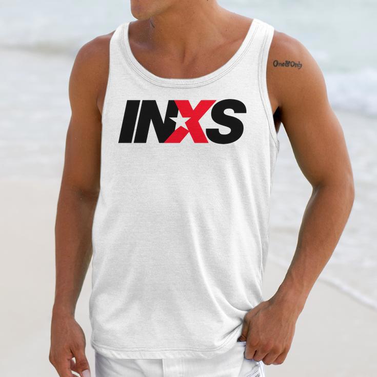 Inxs Band Logo Unisex Tank Top Gifts for Her