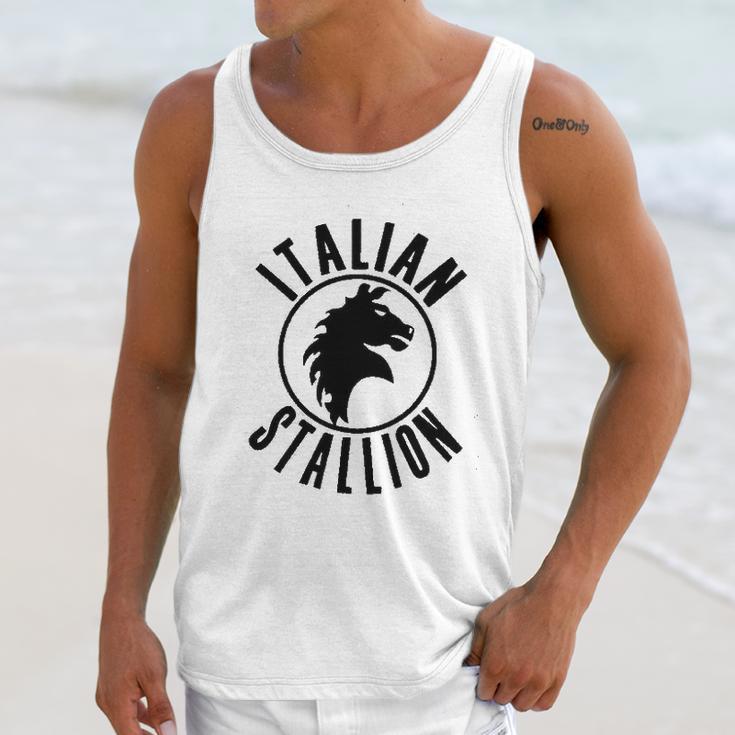 Italian Stallion Rock Unisex Tank Top Gifts for Her