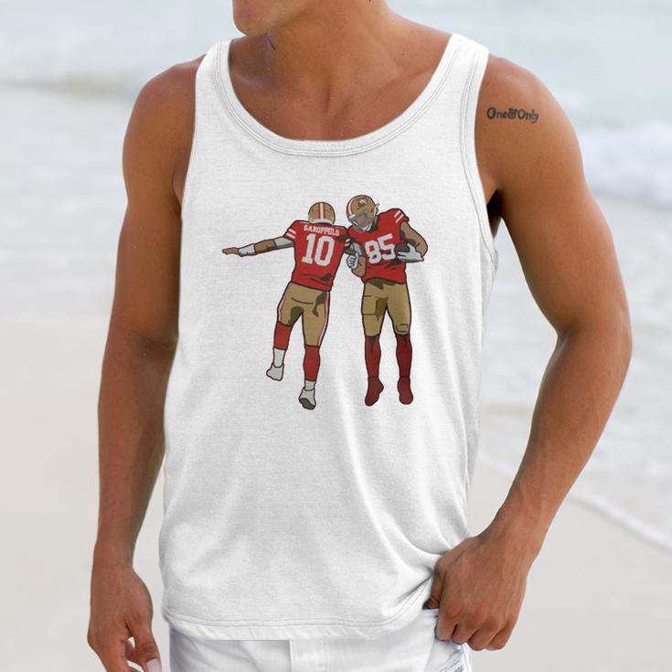 Jimmy Garoppolo X George Kittle San Francisco 49Ers T-Shirt Unisex Tank Top Gifts for Her