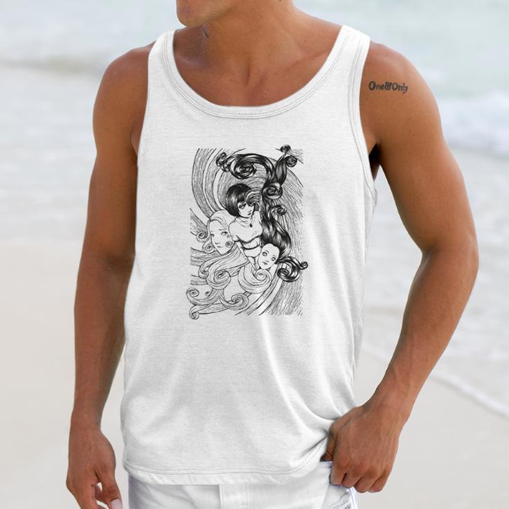 Junji Ito Uzumaki Girls Unisex Tank Top Gifts for Her