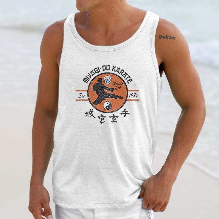 The Karate Kid Vintage Miyagi-Do Karate Unisex Tank Top Gifts for Her