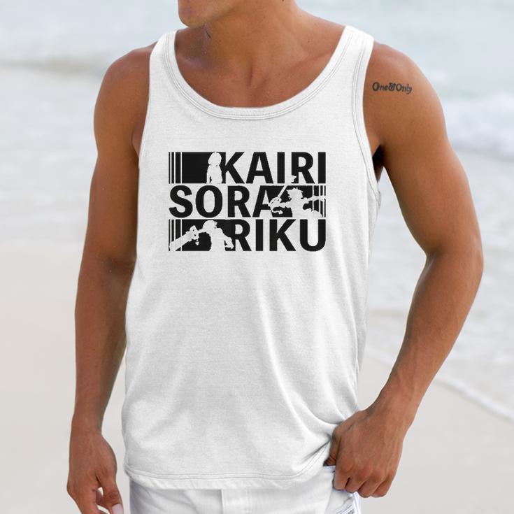 Kingdom Hearts Iii Kairi Sora Riku Unisex Tank Top Gifts for Her