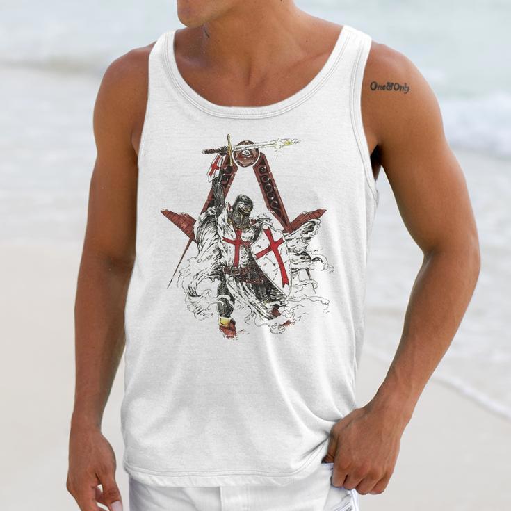 Knights Templar And Freemason Unisex Tank Top Gifts for Her