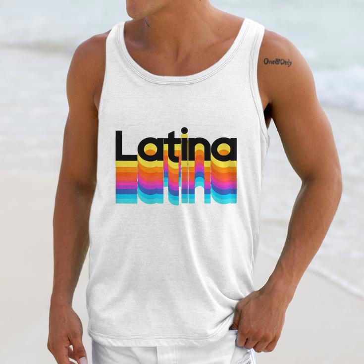 Latina Latinx Colorful Trendy 2019 Unisex Tank Top Gifts for Her