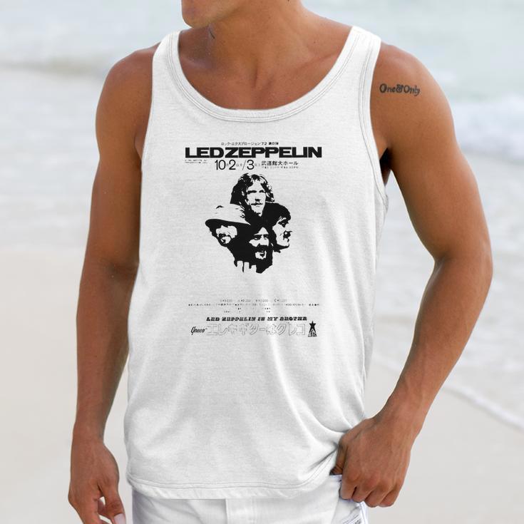 Led Zeppelin Band 15 My Brother Greco Japanese Unisex Tank Top Gifts for Her