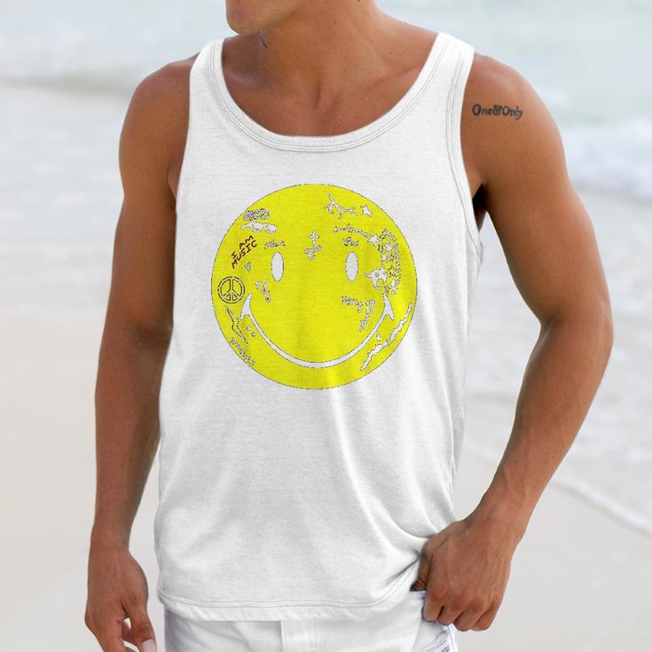 Lil Wayne Tattoo Smiley Unisex Tank Top Gifts for Her