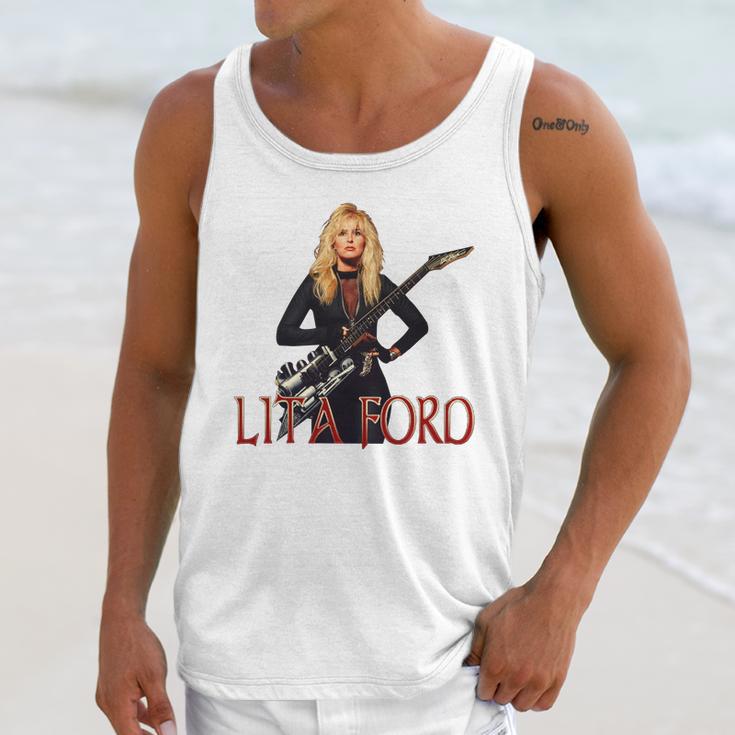 Lita Ford Tshirt Unisex Tank Top Gifts for Her