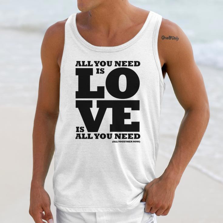 Love Beatles Unisex Tank Top Gifts for Her