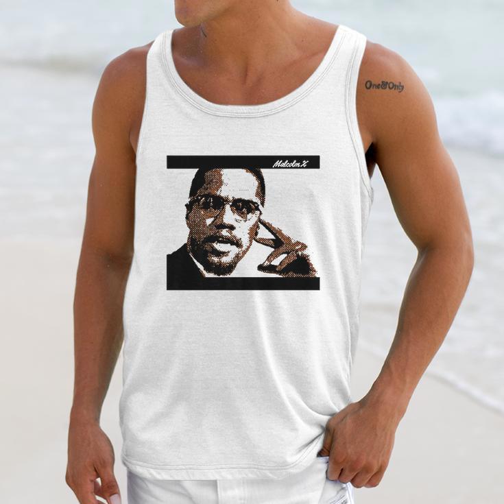 Malcolm Civil Rights America X Unisex Tank Top Gifts for Her