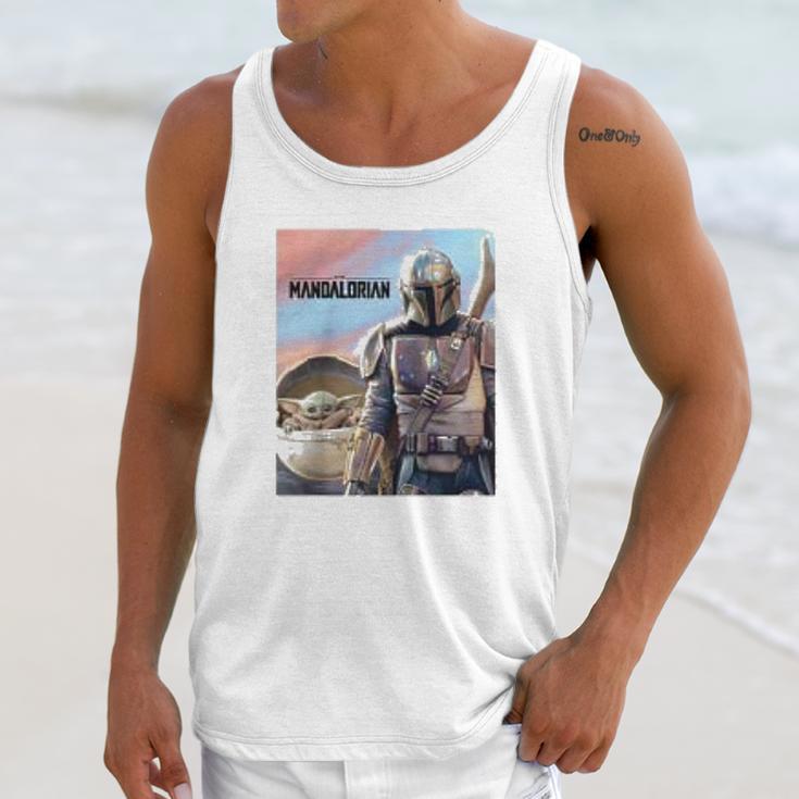 The Mandalorian The Child Unisex Tank Top Gifts for Her