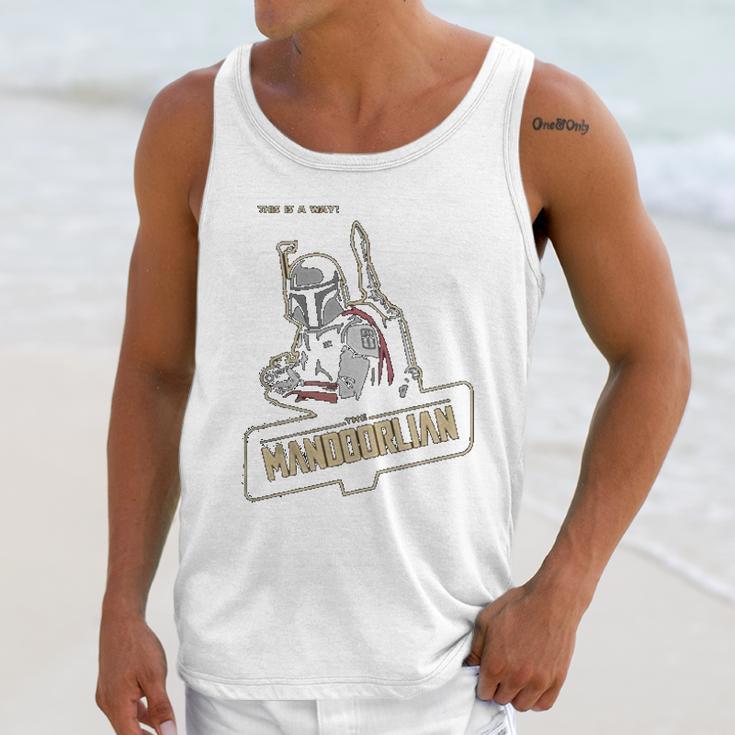 The Mandalorian The Mandoorlian Unisex Tank Top Gifts for Her