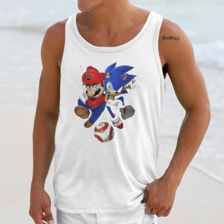 Mario And Sonic Rio Unisex Tank Top Gifts for Her